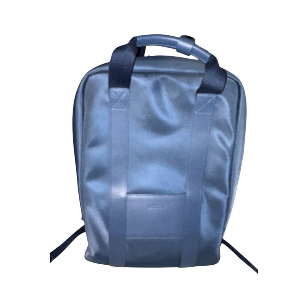 Monos Metro Backpack Nylon Vegan Leather Trim Travel Rucksack